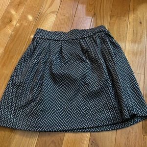 Candies black and white design skirt